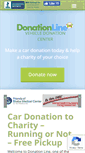 Mobile Screenshot of donationline.com